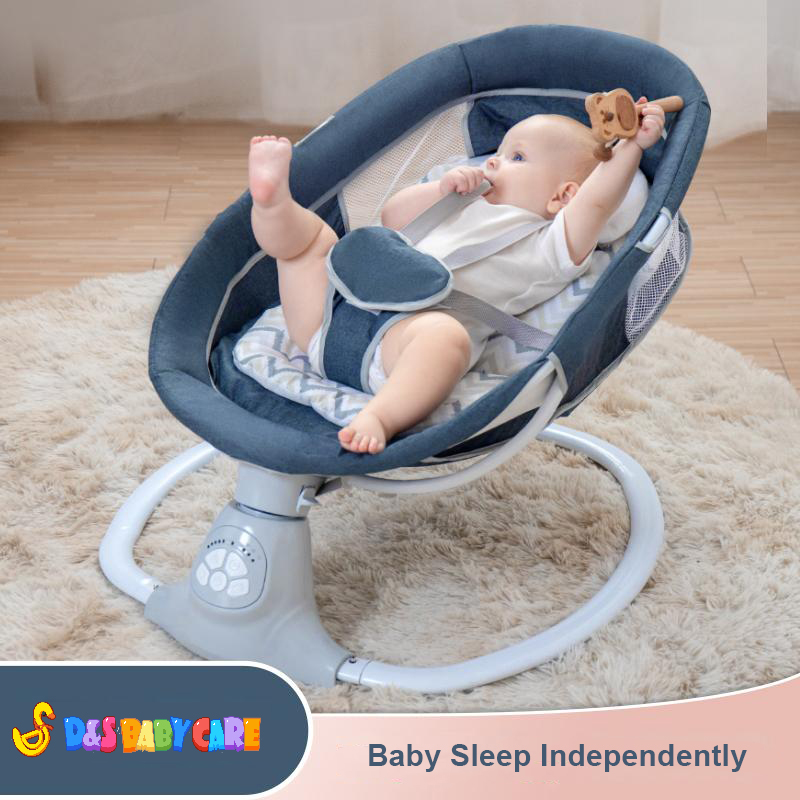 Momobebe Lie Flat and Anti Dust Electric Automatic Swing